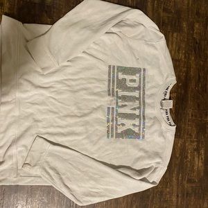 White PINK sweatshirt